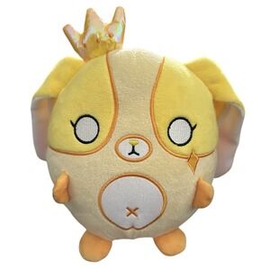 Krew District It's Funneh Gold 8"  Plush‎ Squishy Limited Edition Yellow Crown